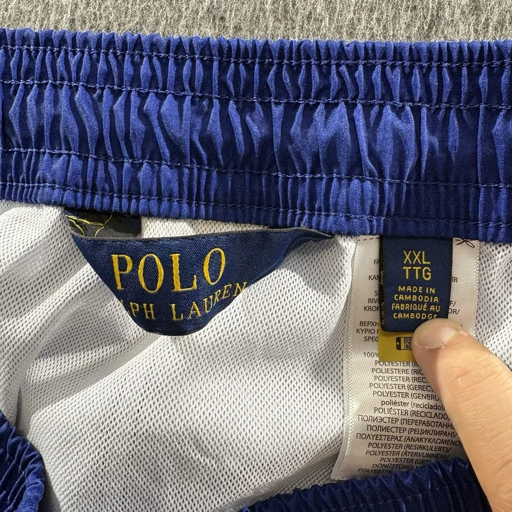 Polo Ralph Lauren Shorts Mens 2XL Lined Swimwear Lightweight Swim Stripes